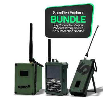 Spec5 Explorer Bundle –  Beacon XL+, Ranger Magnum & Trekker Bravo