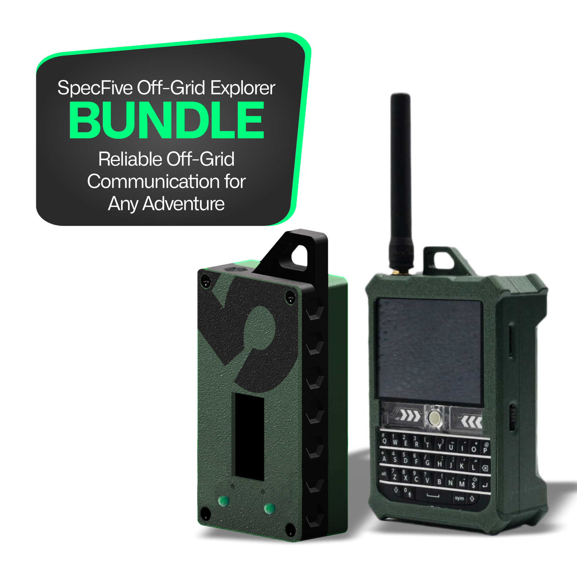 SpecFive LLC - Off-Grid Explorer Bundle - Mini Trekker & Ranger Magnum SpecFive LLC - Off-Grid Explorer Bundle - Mini Trekker & Ranger Magnum