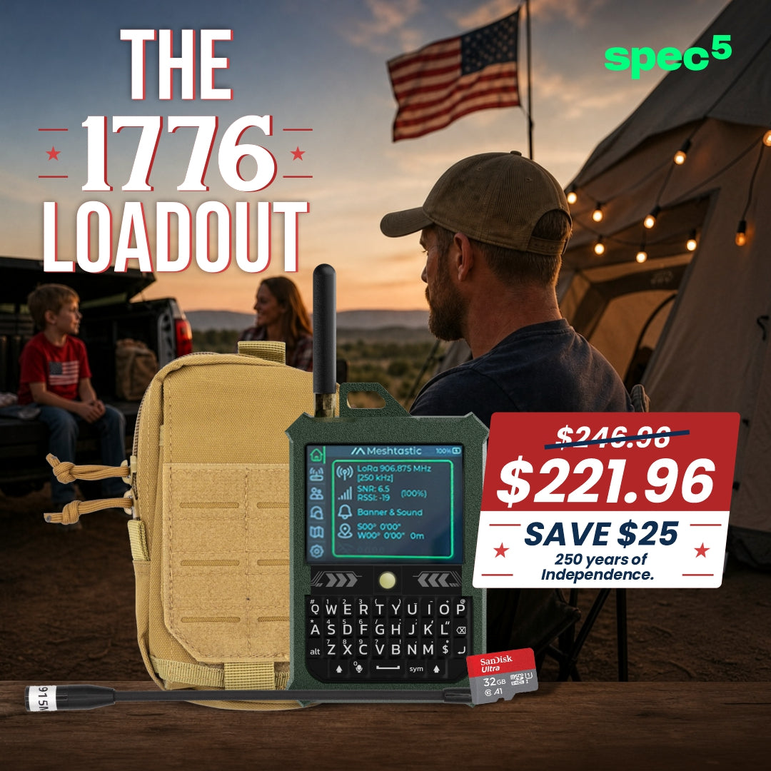 Save $25 with SpecFive for 250 years of freedom