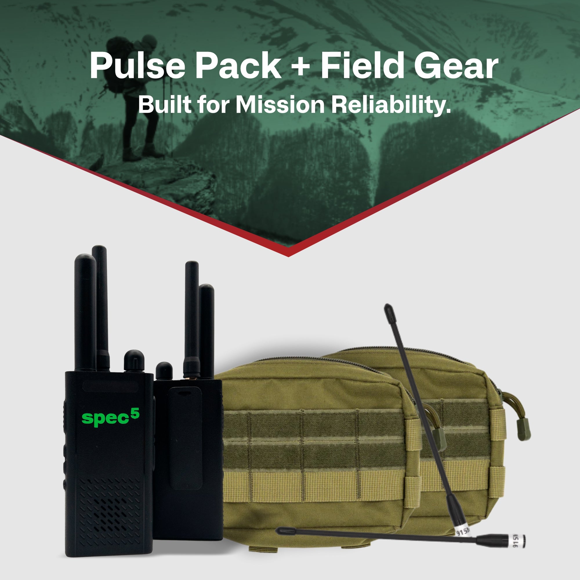 SpecFive Pulse Pack Dual Operator Kit