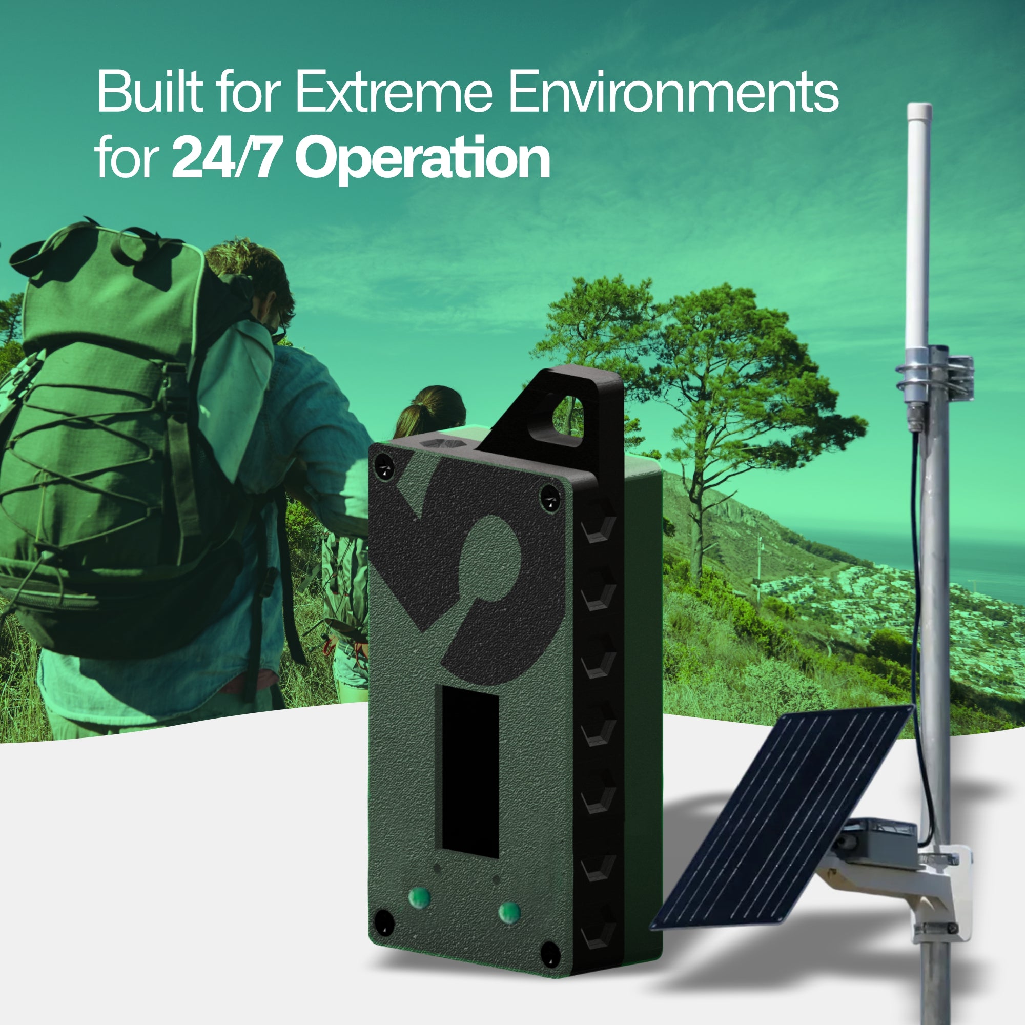 Spec5 Survival Bundle - Mini Trekker & Solar-Powered Relay