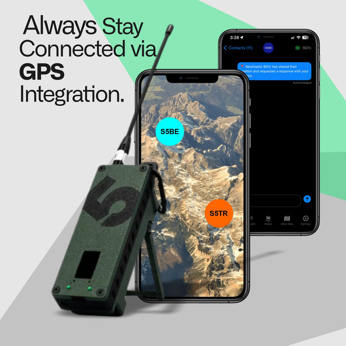 SpecFive LLC - Spec5 Trekker BRAVO | Meshtastic LoRa Radio