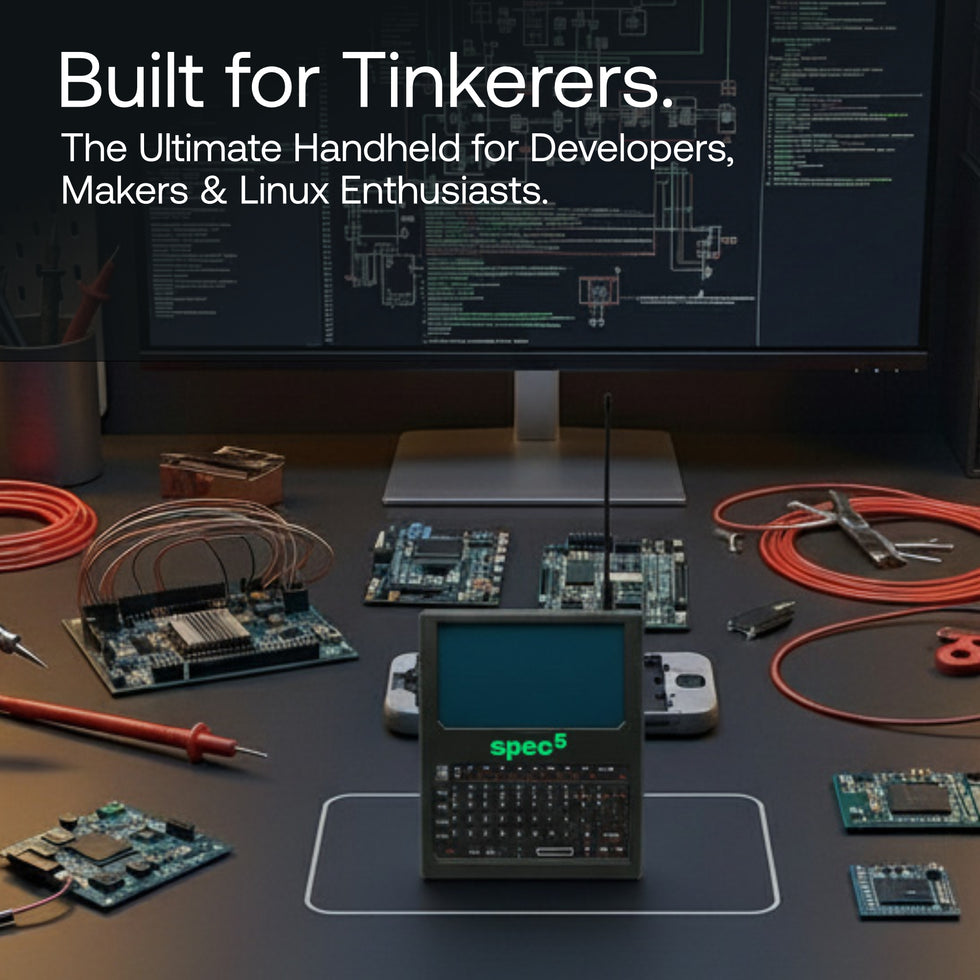 SpecFive LLC - SpecFive Strike | A Handheld Linux Computer With Built ...