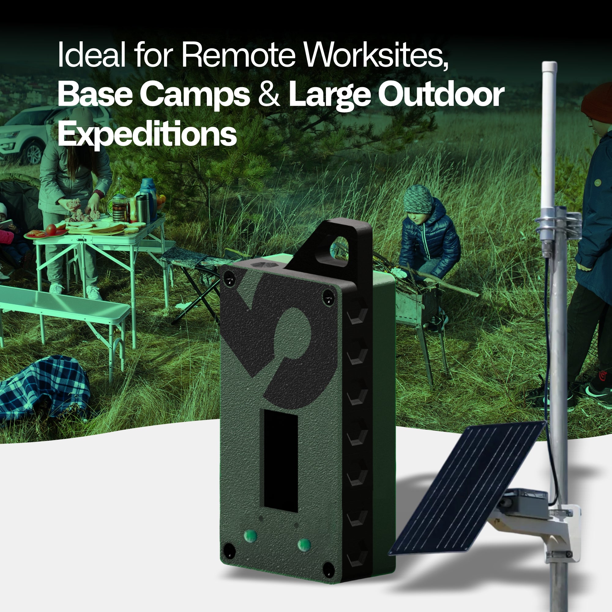 Spec5 Survival Bundle - Mini Trekker & Solar-Powered Relay