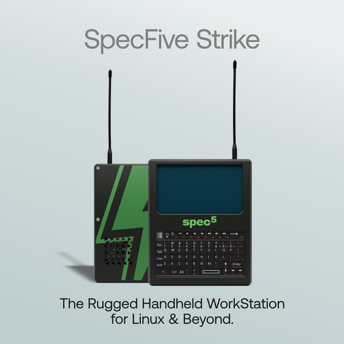 SpecFive LLC - SpecFive Strike | A Handheld Linux Computer With Built ...