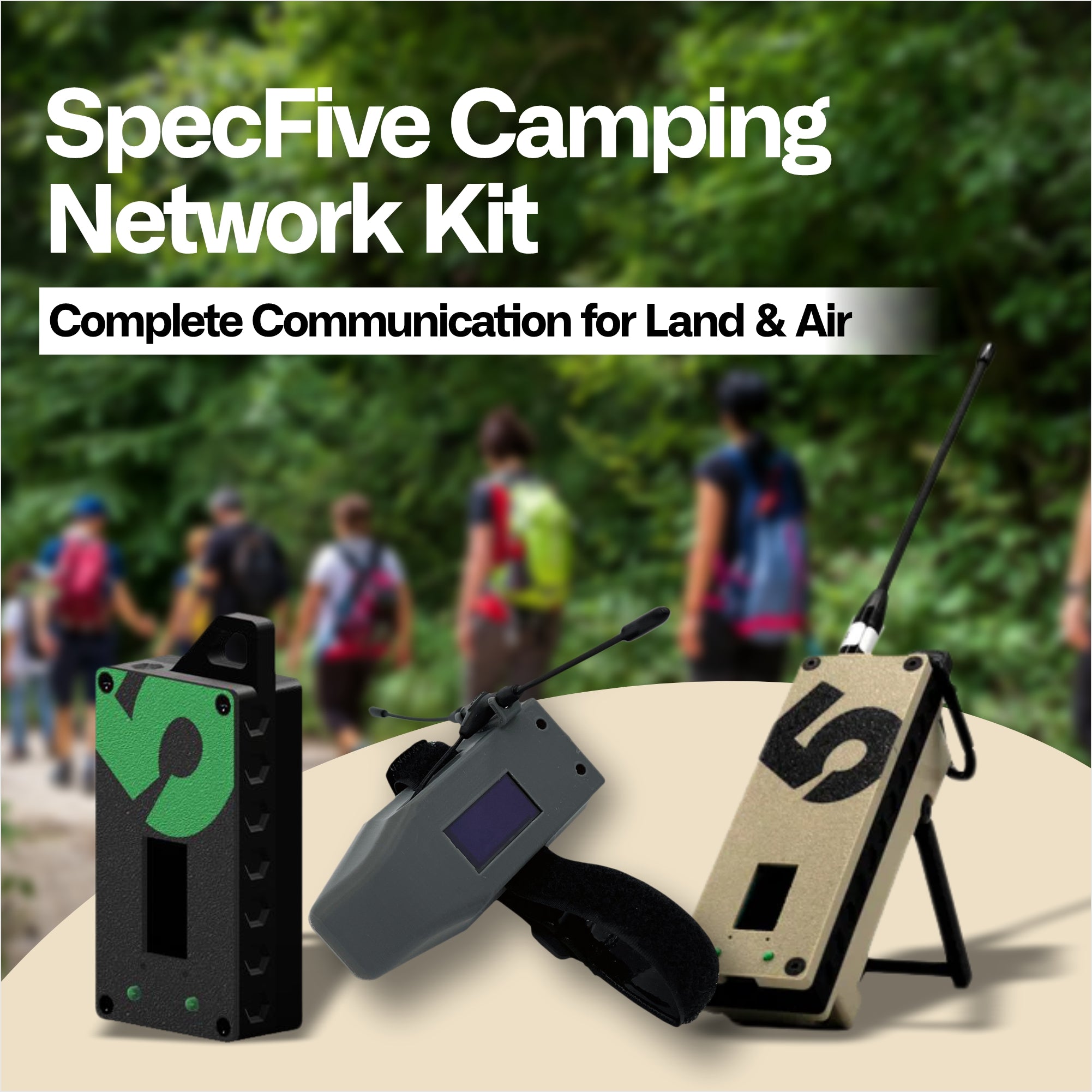 Spec5 Camping Bundle - Copilot, Mini Trekker & Trekker Bravo