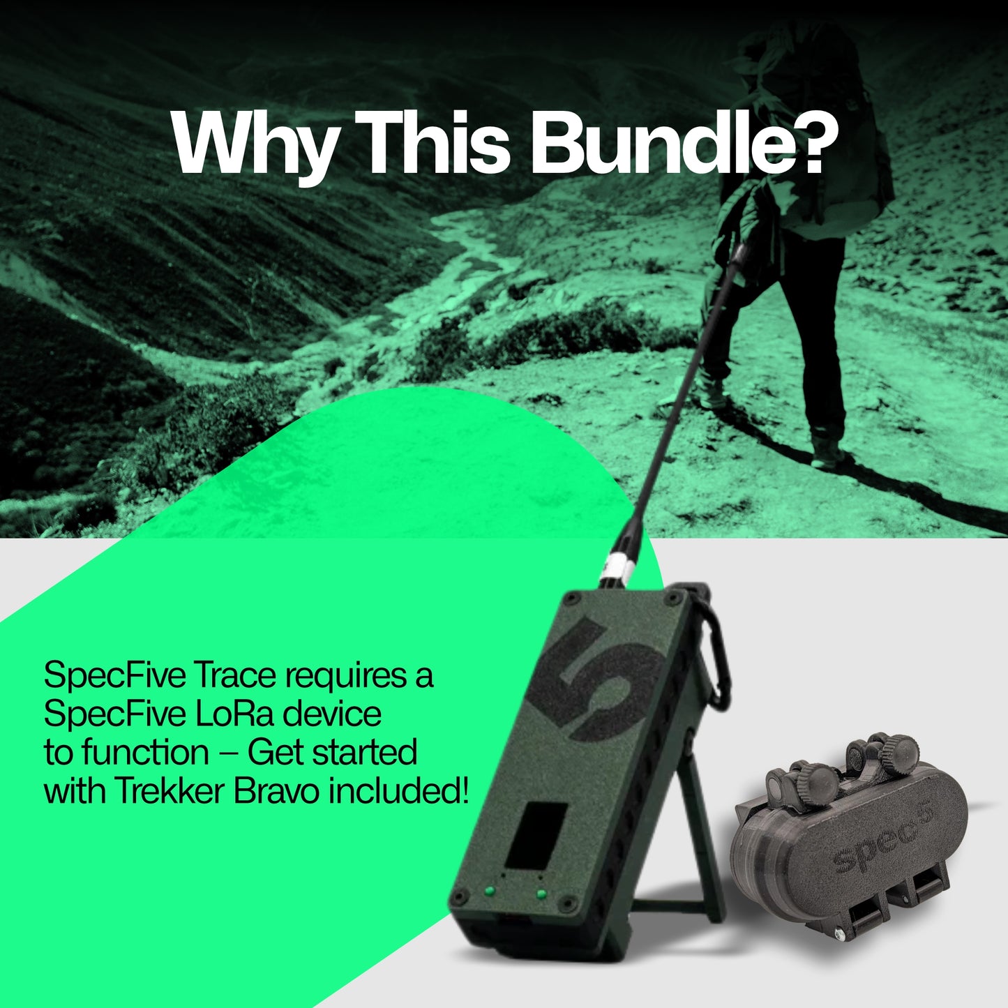 SpecFive Trace & Trekker Bravo | Tracking Bundle