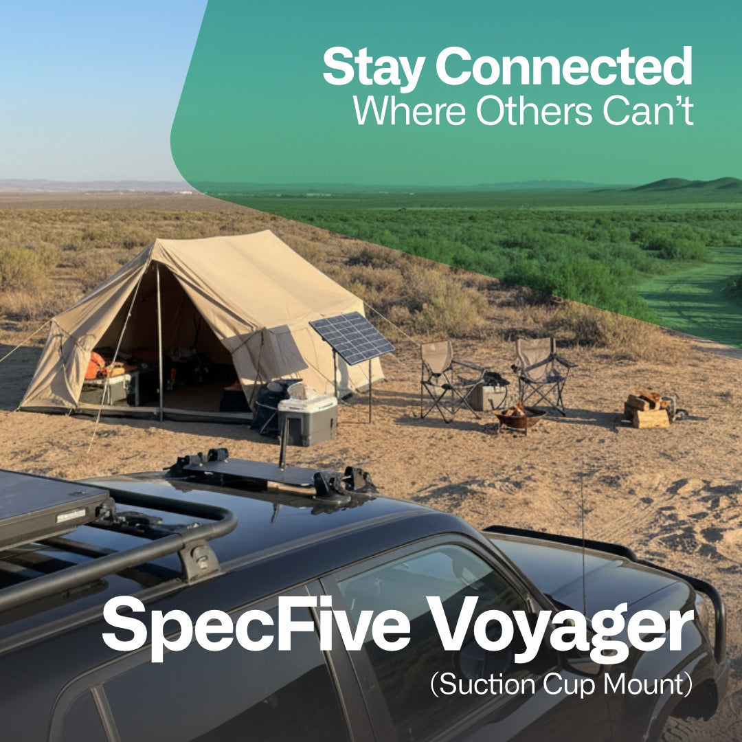 SpecFive LLC - SpecFive Voyager | Solar Powered Magnetic LoRa