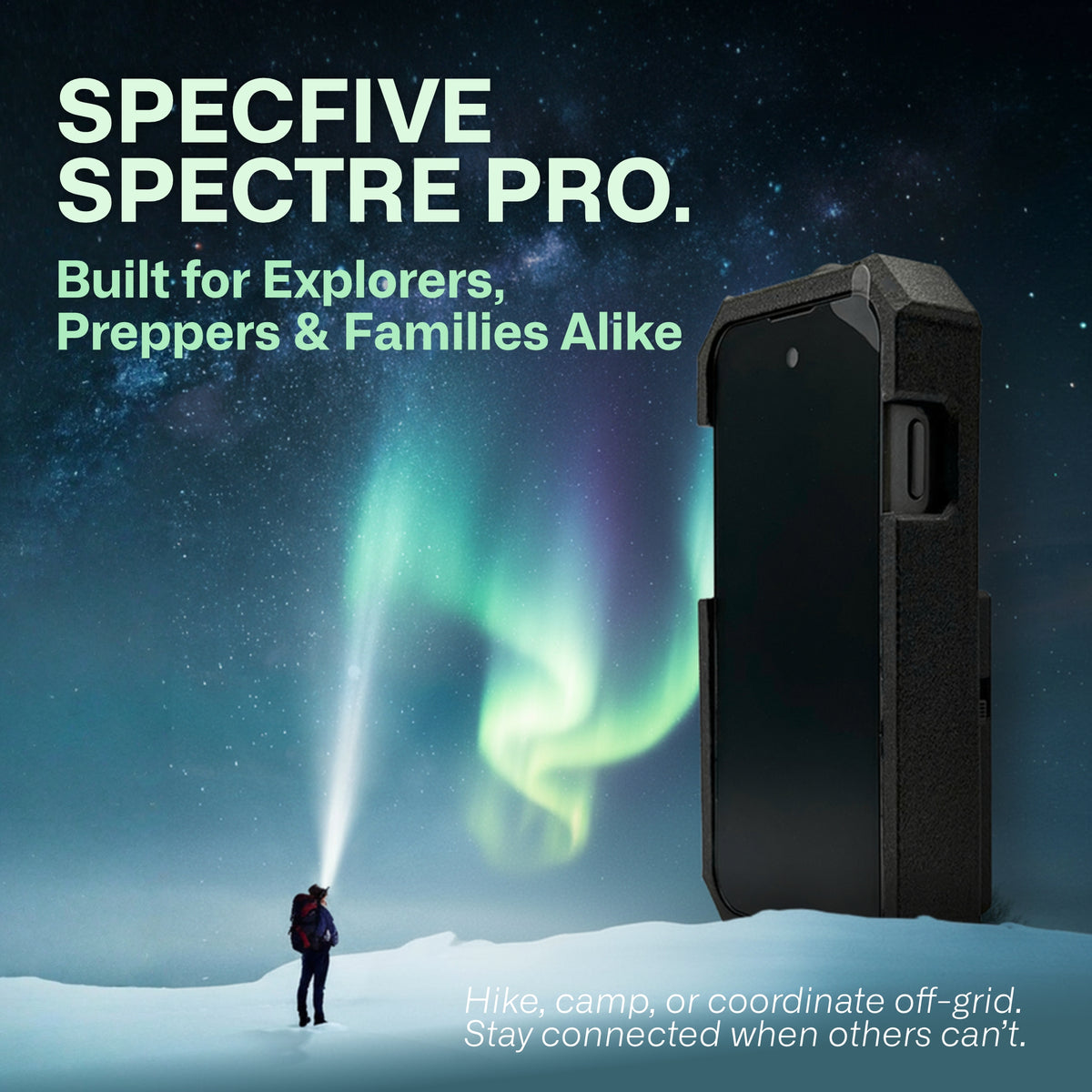 SpecFive LLC - Spec5 Spectre Pro | LoRa Meshtastic Phone