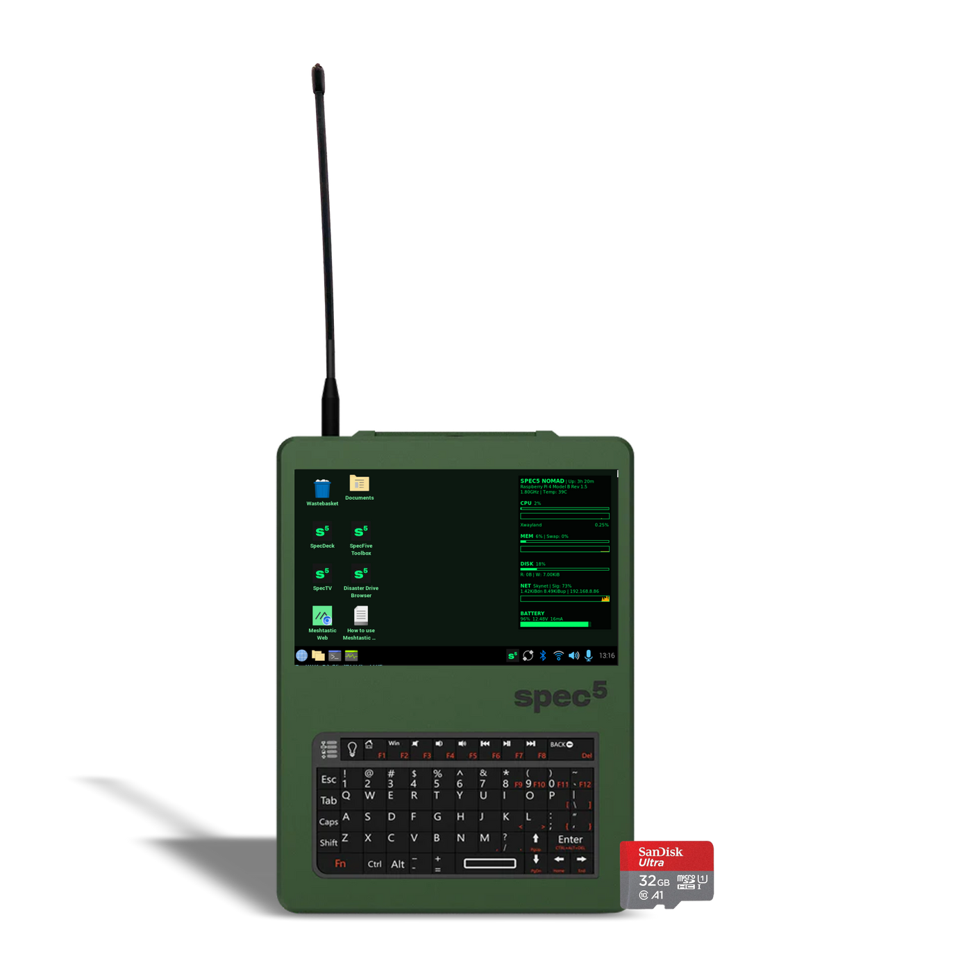 SpecFive Nomad Command Kit - Field Software Suite for Nomad 2