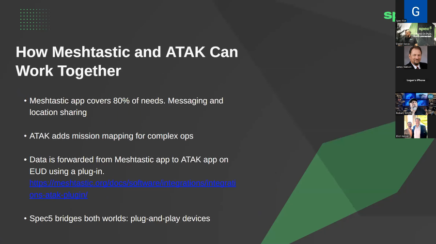How Meshtastic and ATAK work together